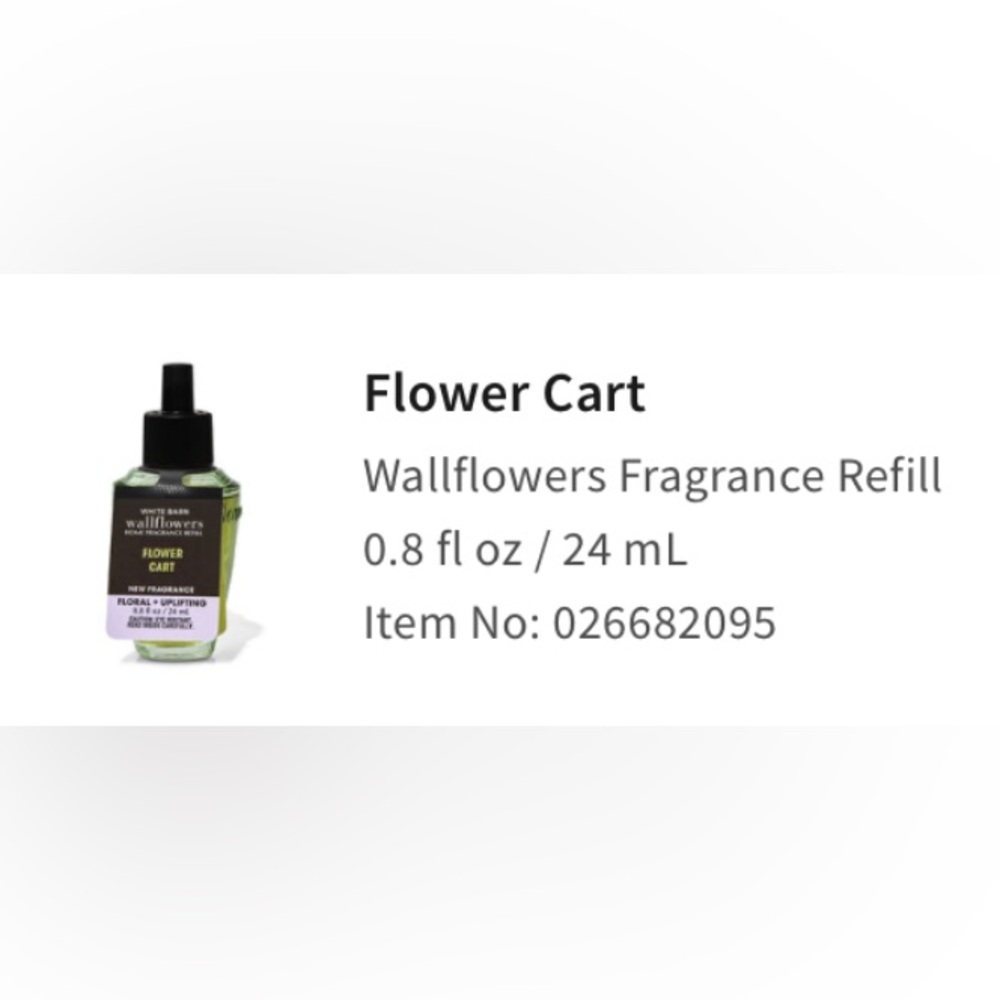 3 Bath & Body Works wallflower, “flower cart” (Discontinued) - set of 3